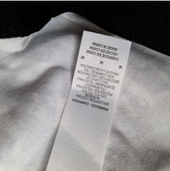 Nike Women's Abstract Blue and Black Leggings - Picture 8 of 9